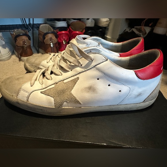 Men’s used Golden Goose sneakers size 10 - Picture 1 of 9